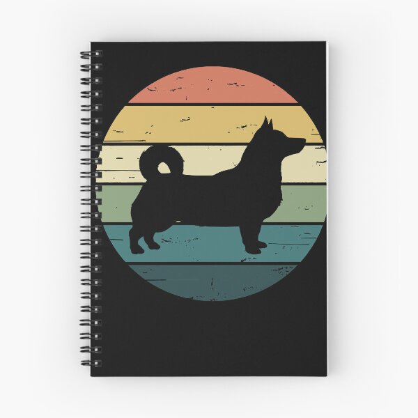 Item preview, Retro Rainbow Swedish Vallhund Dog, Curled Tail T-Shirt designed and sold by detaildys9245.