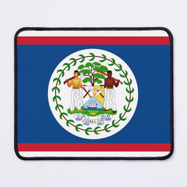 Item preview, Belize Flag Design designed and sold by AlaskaExtreme.