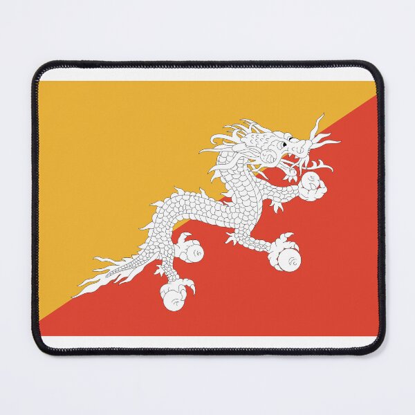 Item preview, Bhutan Flag Design designed and sold by AlaskaExtreme.