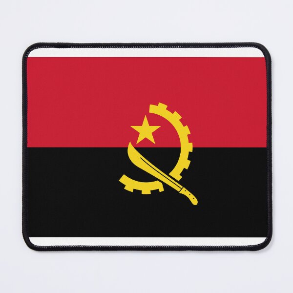 Item preview, Angola Flag designed and sold by AlaskaExtreme.