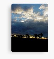 Somewhere between here and Darwin Canvas Print