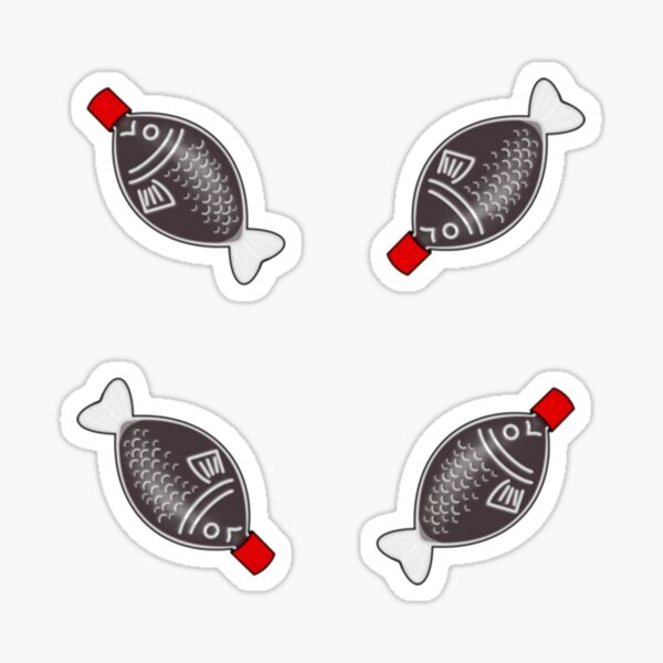 Vista previa del artículo con la obra «Salsa de soja con sabor a pescado», diseñado y vendido por CamrinDushop.
