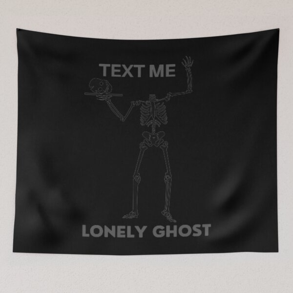 Item preview, Text me lonely ghost     Classic . designed and sold by rhummichell.