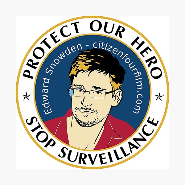 Item preview, Protect our hero Edward Snowden designed and sold by OnlyC.