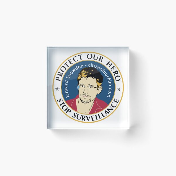 Item preview, Protect our hero Edward Snowden designed and sold by OnlyC.