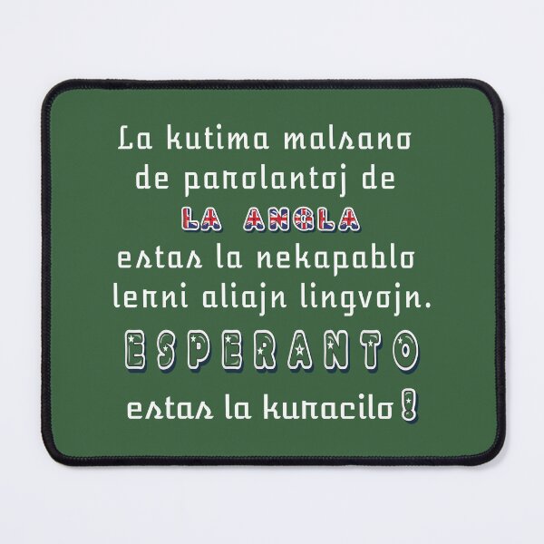Item preview, Esperanto estas la kuracilo! designed and sold by Zebastjan Johanzen.