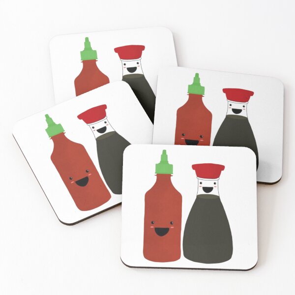 Item preview, Sriracha and Soy Sauce designed and sold by CamrinDushop.