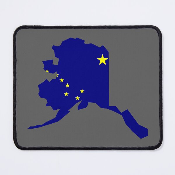 Item preview, Alaska State with Flag designed and sold by AlaskaExtreme.
