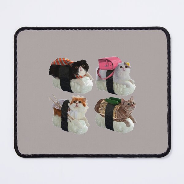 Item preview, gatos de sushi designed and sold by CamrinDushop.