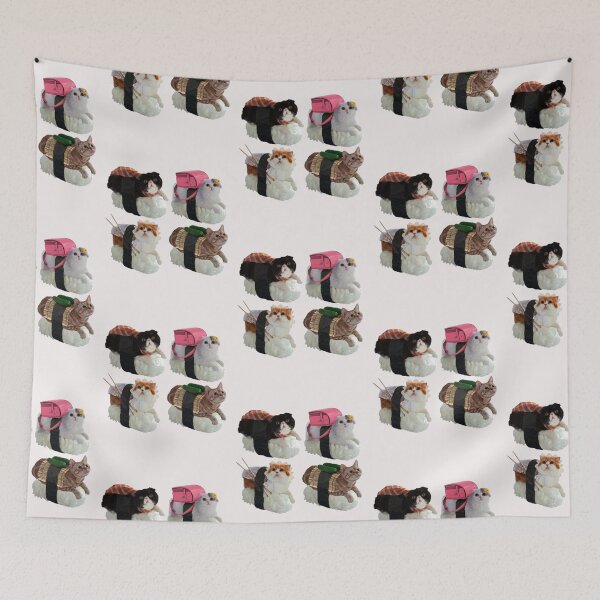 Item preview, Sushi cats designed and sold by CamrinDushop.