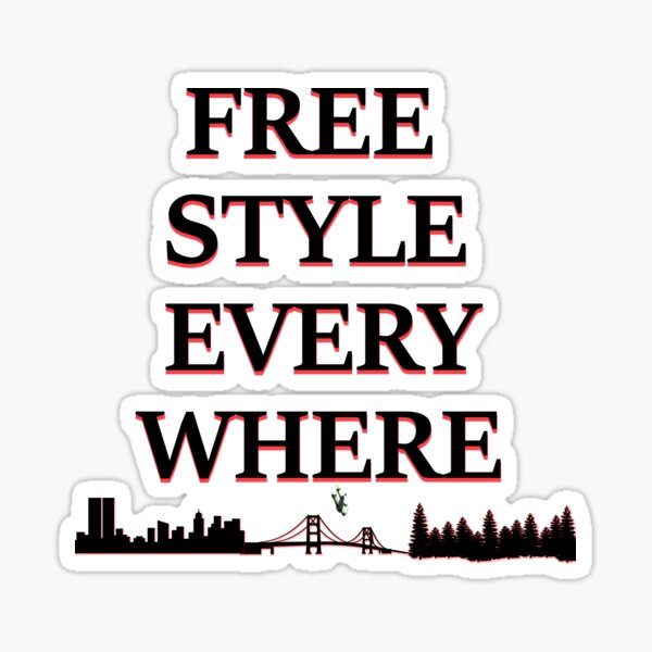 Item preview, Freestyle Everywhere Bold designed and sold by ForwardFlight.