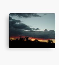 Somewhere between here and Darwin 2 v2 Canvas Print