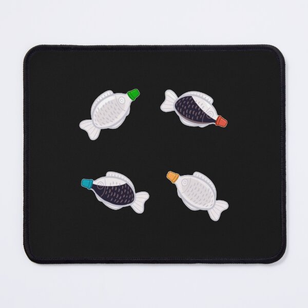 Item preview, Soy Sauce Fish Pattern designed and sold by CamrinDushop.