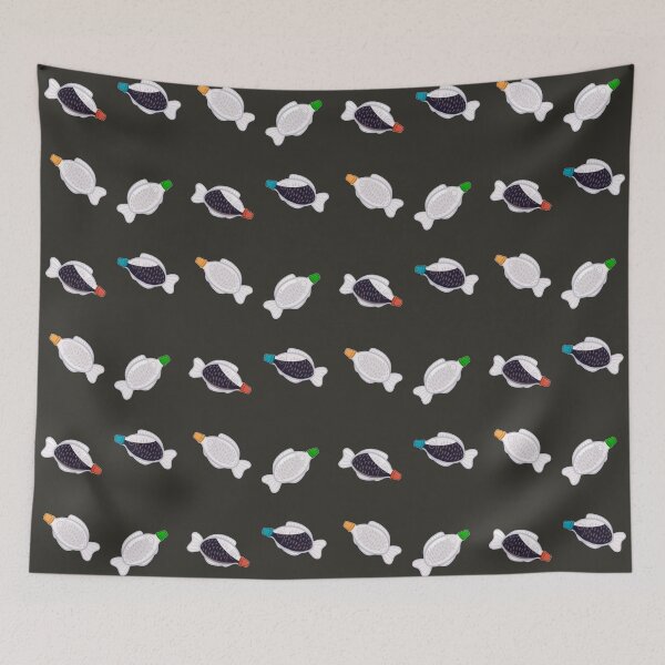 Item preview, Soy Sauce Fish Pattern designed and sold by CamrinDushop.