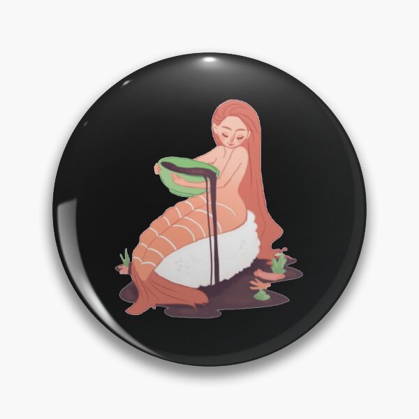 Item preview, Sushi Mermaid designed and sold by CamrinDushop.