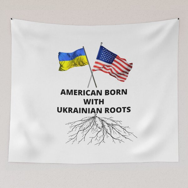 Item preview, AMERICAN BORN WITH UKRAINIAN ROOTS designed and sold by madraso.