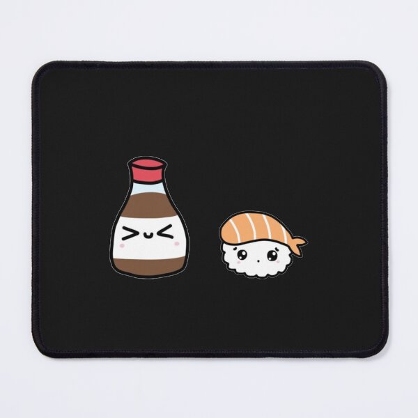 Item preview, Kawaii Soy Sauce and Sushi Characters designed and sold by CamrinDushop.
