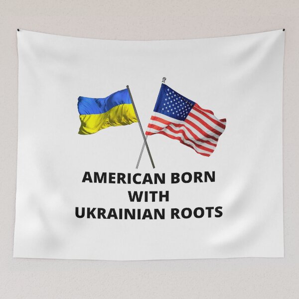 Item preview, AMERICAN BORN WITH UKRAINIAN ROOTS designed and sold by madraso.