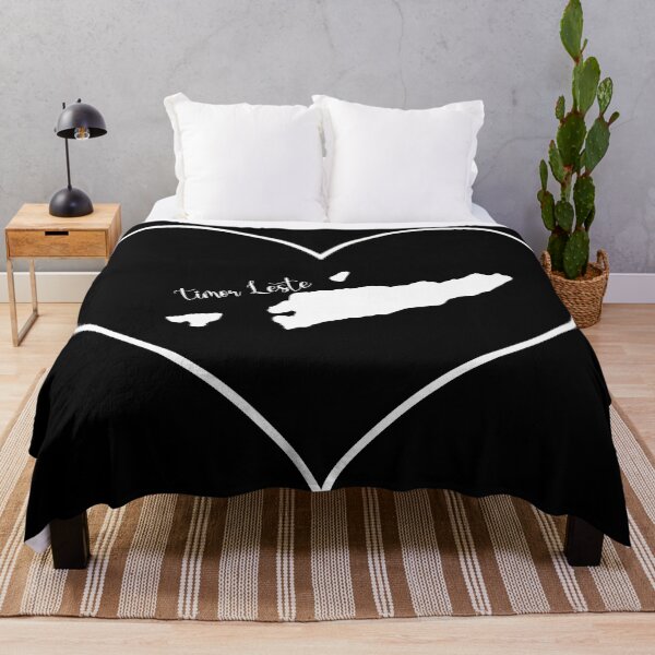 Item preview, Black Heart Map Timor-Leste designed and sold by Astralia.