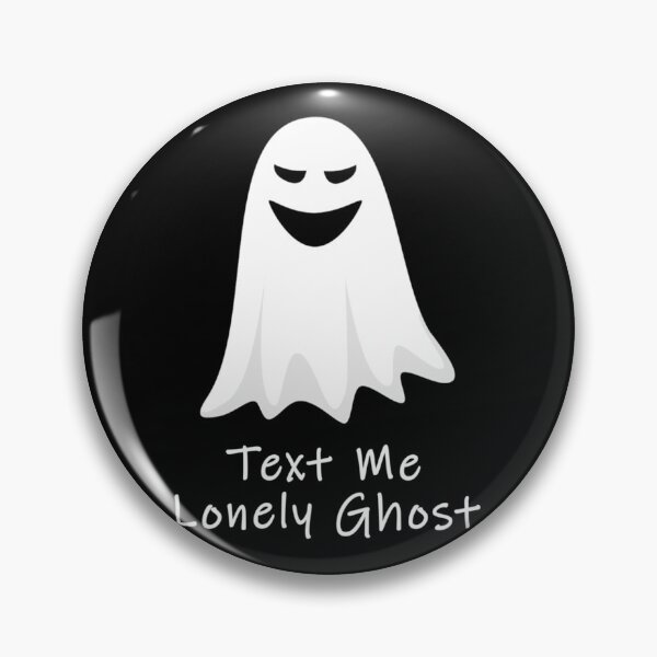 Item preview, Text Me Lonely Ghost Nice Design Classic . designed and sold by rhummichell.