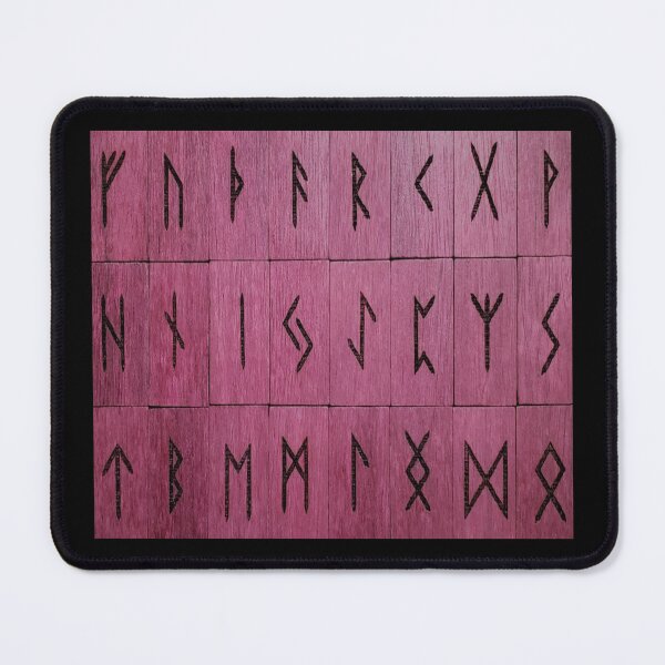Item preview, Runes in Purple Heart Wood designed and sold by aginlow.