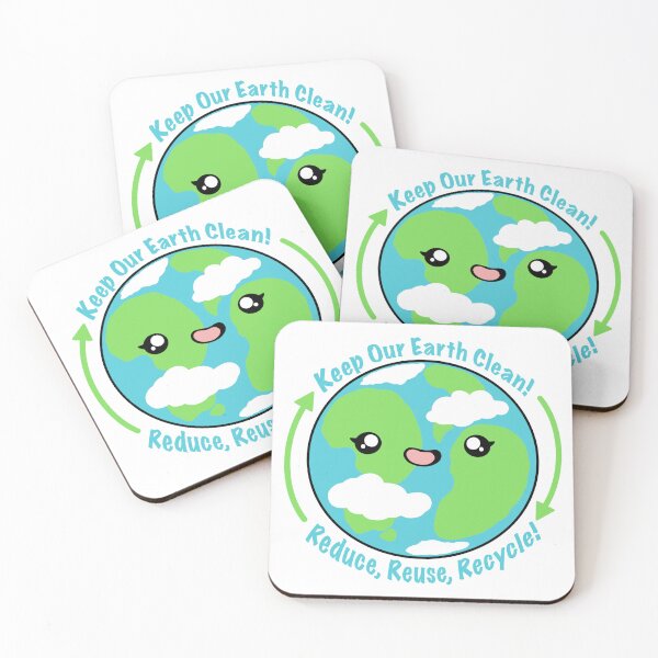 Item preview, Keep Our Earth Clean! Reduce, Reuse, Recycle!  designed and sold by ZuriAmbessa.