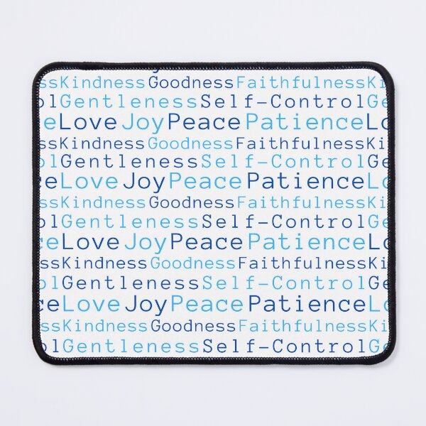Item preview, Fruit of the Spirit | Love, Joy, Peace... in Blue designed and sold by WordsToArt.