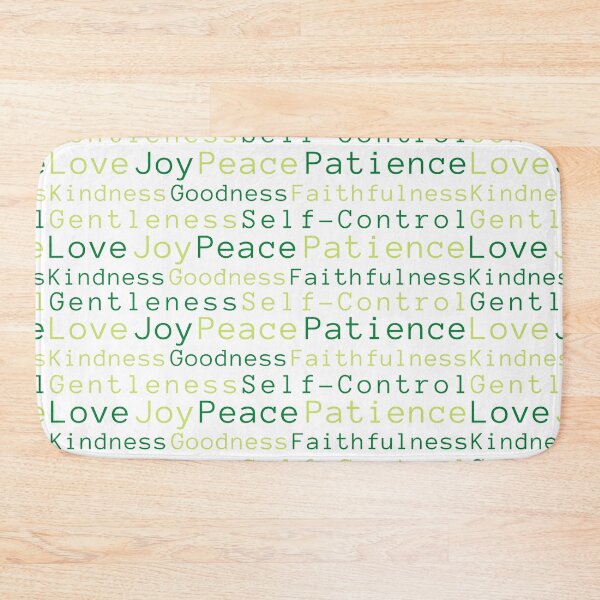 Item preview, Fruit of the Spirit | Love, Joy, Peace... in Green designed and sold by WordsToArt.