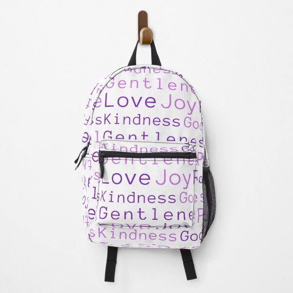 Item preview, Fruit of the Spirit | Love, Joy, Peace... in Purple designed and sold by WordsToArt.