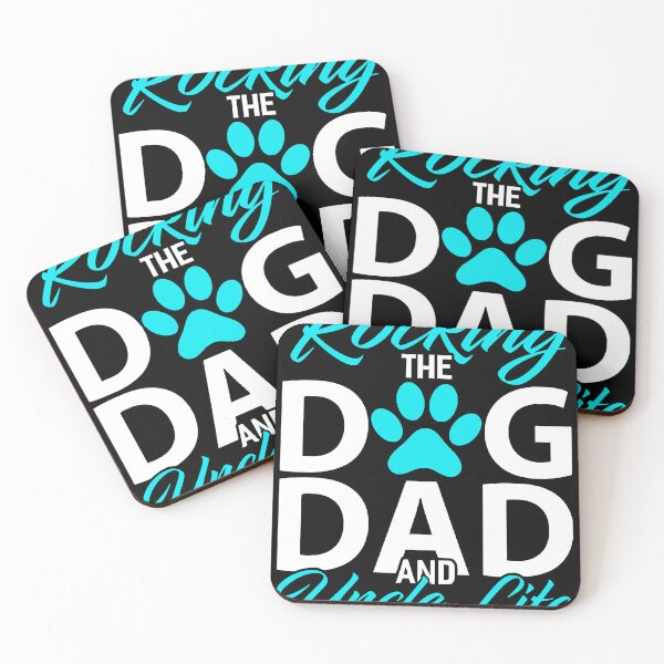 Item preview, Rocking The Dog Dad And Uncle Life Funny Dog Lover T-Shirt designed and sold by dreyathaa8555.