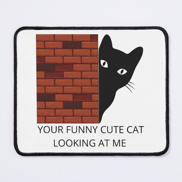Item preview, Copie de your funny cute cat looking at me designed and sold by madraso.