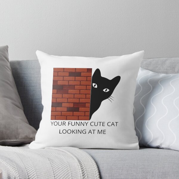 Item preview, Copie de your funny cute cat looking at me designed and sold by madraso.
