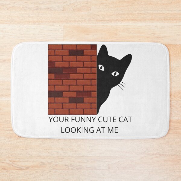 Item preview, Copie de your funny cute cat looking at me designed and sold by madraso.
