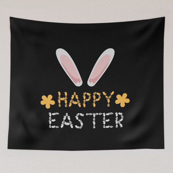 Item preview, Happy Easter ,Cute Easter Day Gift ,Simple Bunny Rabbit Cool Art designed and sold by pedrored369.