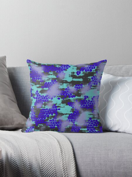 Artikel-Vorschau von Abstraktes Camouflage-Blau, designt und verkauft von Tshirtstory.