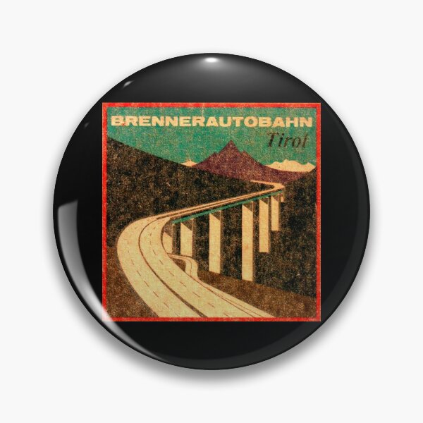 Item preview, Brennerautobahn Tirol Vintage Travel Decal Sticker designed and sold by lewisnash6.
