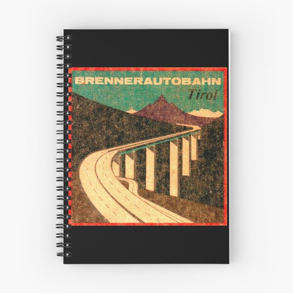 Item preview, Brennerautobahn Tirol Vintage Travel Decal Sticker designed and sold by lewisnash6.