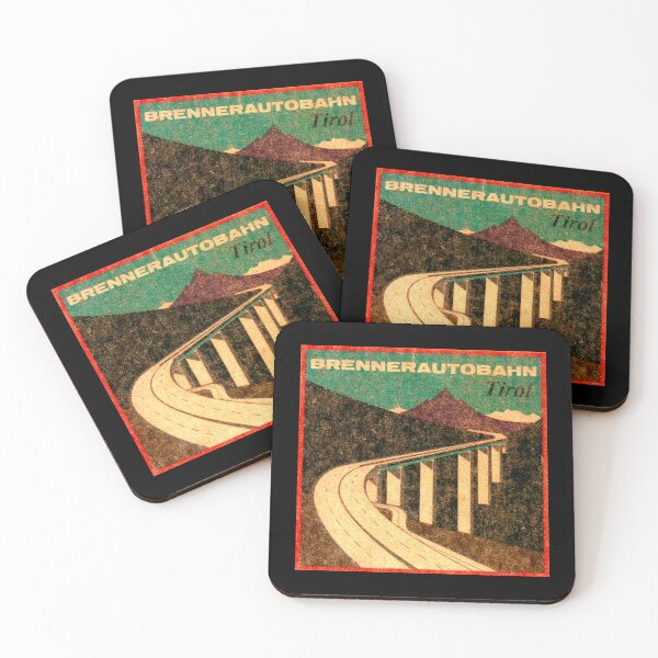 Item preview, Brennerautobahn Tirol Vintage Travel Decal Sticker designed and sold by lewisnash6.