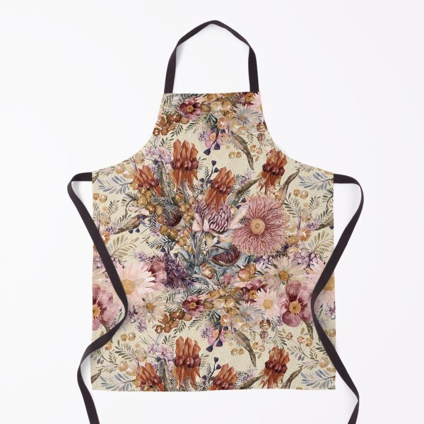 Item preview, Romantic Vintage Australian Watercolour Wildflowers designed and sold by Sketchbook Designs.