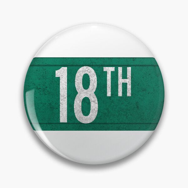 Item preview, 18th STREET PILSEN CHICAGO STREET SIGN designed and sold by avshirts773.