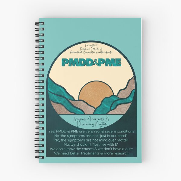 Item preview, Advocacy and conversation starter for Premenstrual Disorders Awareness Month, PMDD and PME, we need more understanding, awareness and research designed and sold by Orianah.