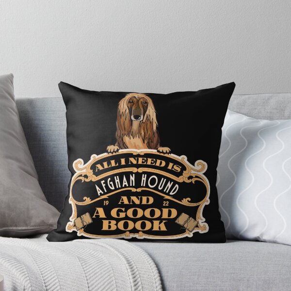 Item preview, All I Need Is Afghan Hound And A Good Book designed and sold by Cuddlythopia.
