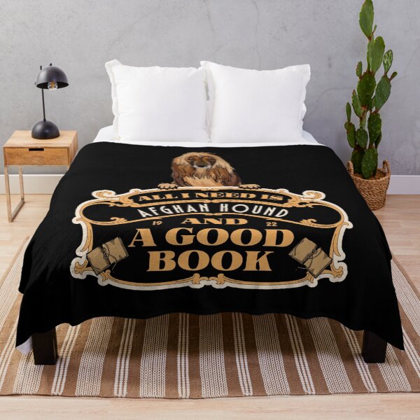 Item preview, All I Need Is Afghan Hound And A Good Book designed and sold by Cuddlythopia.