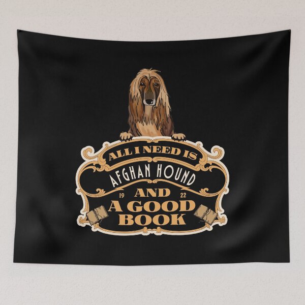 Item preview, All I Need Is Afghan Hound And A Good Book designed and sold by Cuddlythopia.