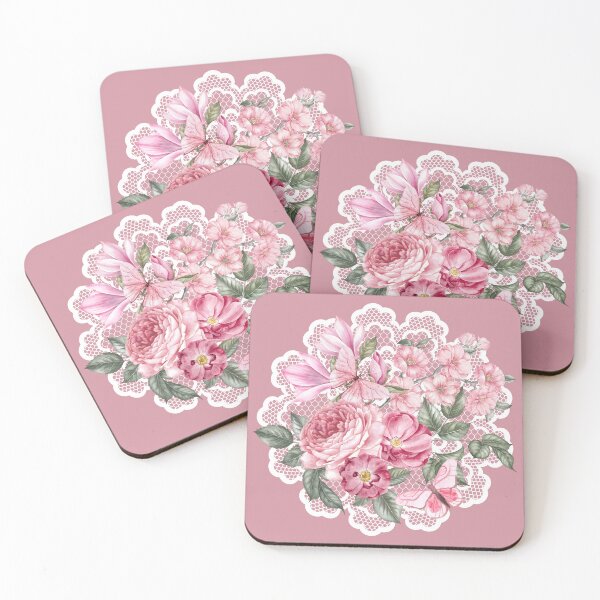 Item preview, Shabby Chic Roses and Lace designed and sold by SloganExpress.