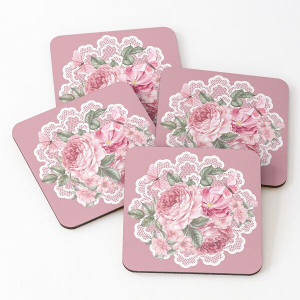 Item preview, Shabby Chic Roses and Lace designed and sold by SloganExpress.