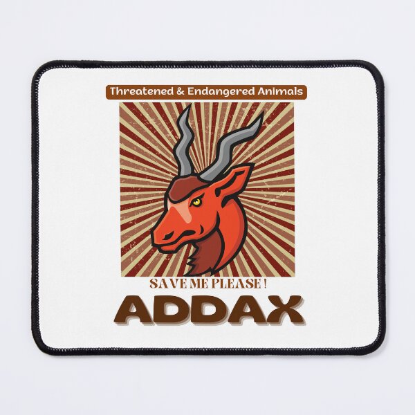 Item preview, Endangered Animals Addax designed and sold by yassooarts.