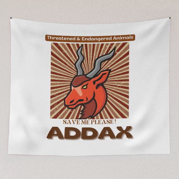 Item preview,  Endangered Animals Addax  designed and sold by yassooarts.