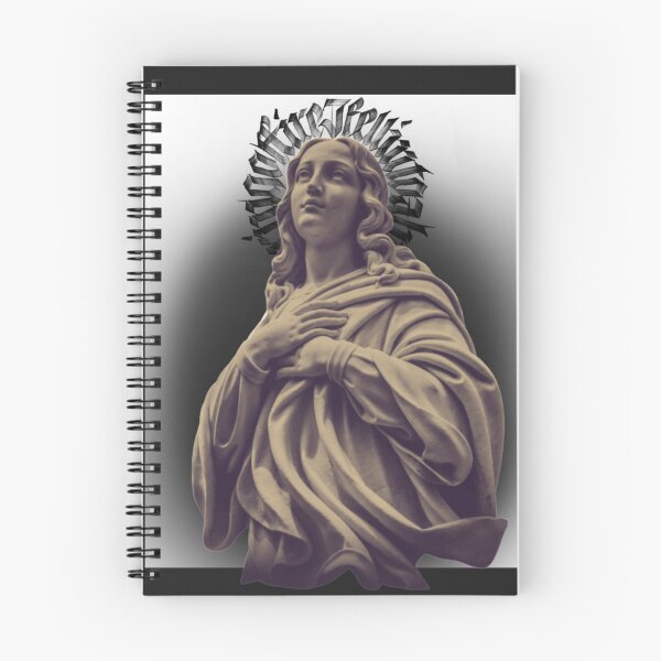 Item preview, Virgen Mary with Letter Halo designed and sold by Artisticviews7.