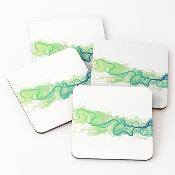 Item preview, Yellowstone River Treasure Greens designed and sold by GeoCoe.